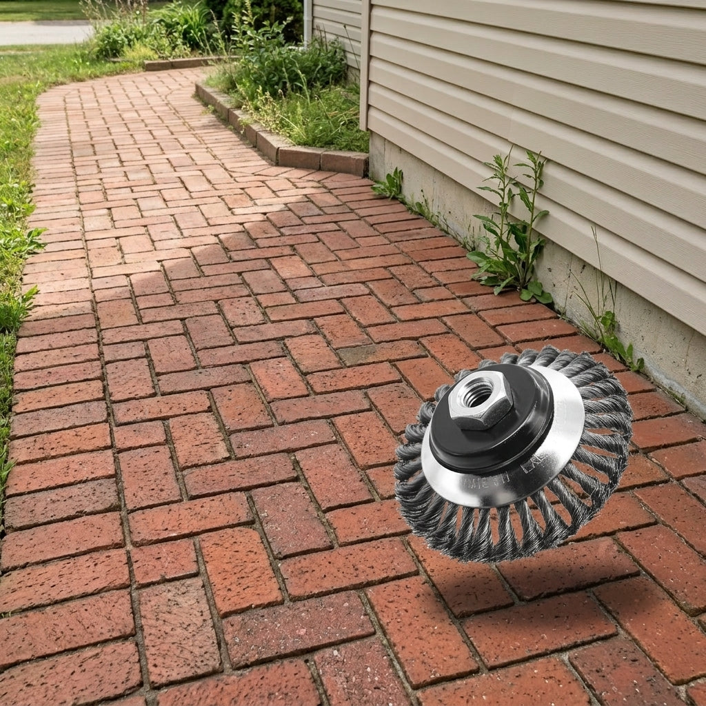 TitanEdge Steel Wire Brush Cutter Head